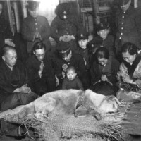 Hachiko_funeral